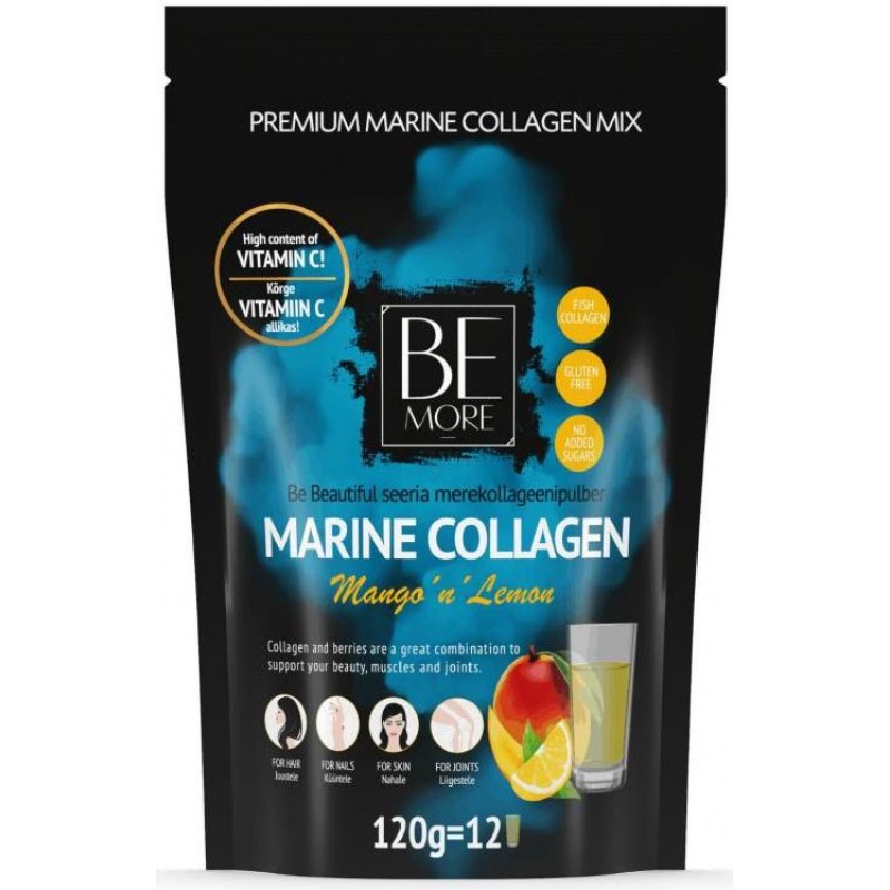 Be more Marine Collagen 120 g Mango & Sidrun foto